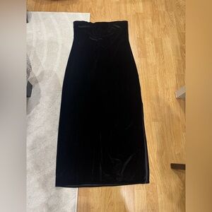 oak and fort velvet dress